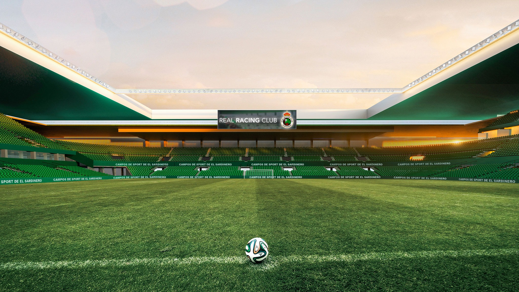 Nuevo Sardinero por IDOM. Visualización cortesía de IDOM.