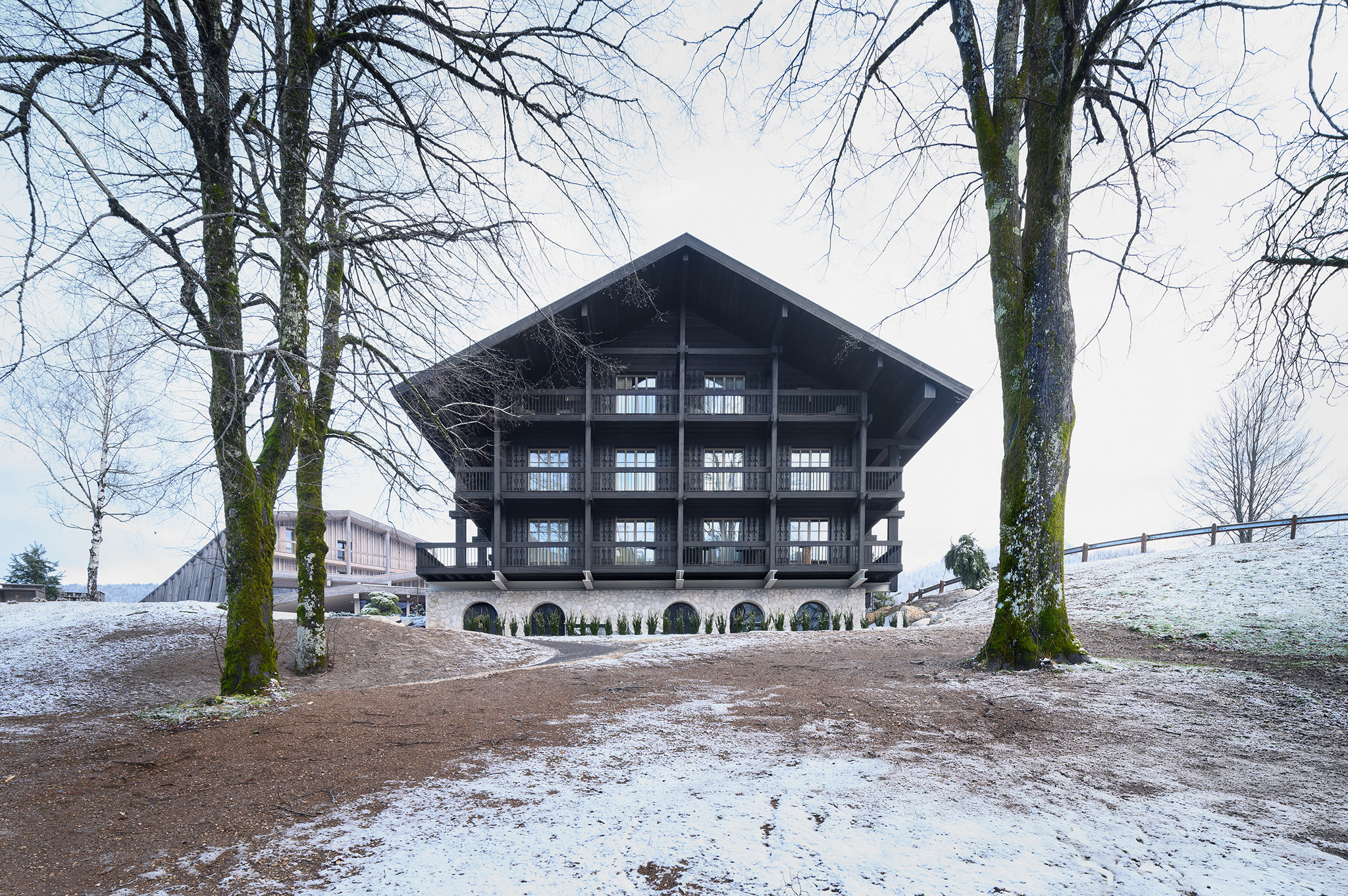 Vila Muhr by OFIS arhitekti. Photograph by Miran Kambič.