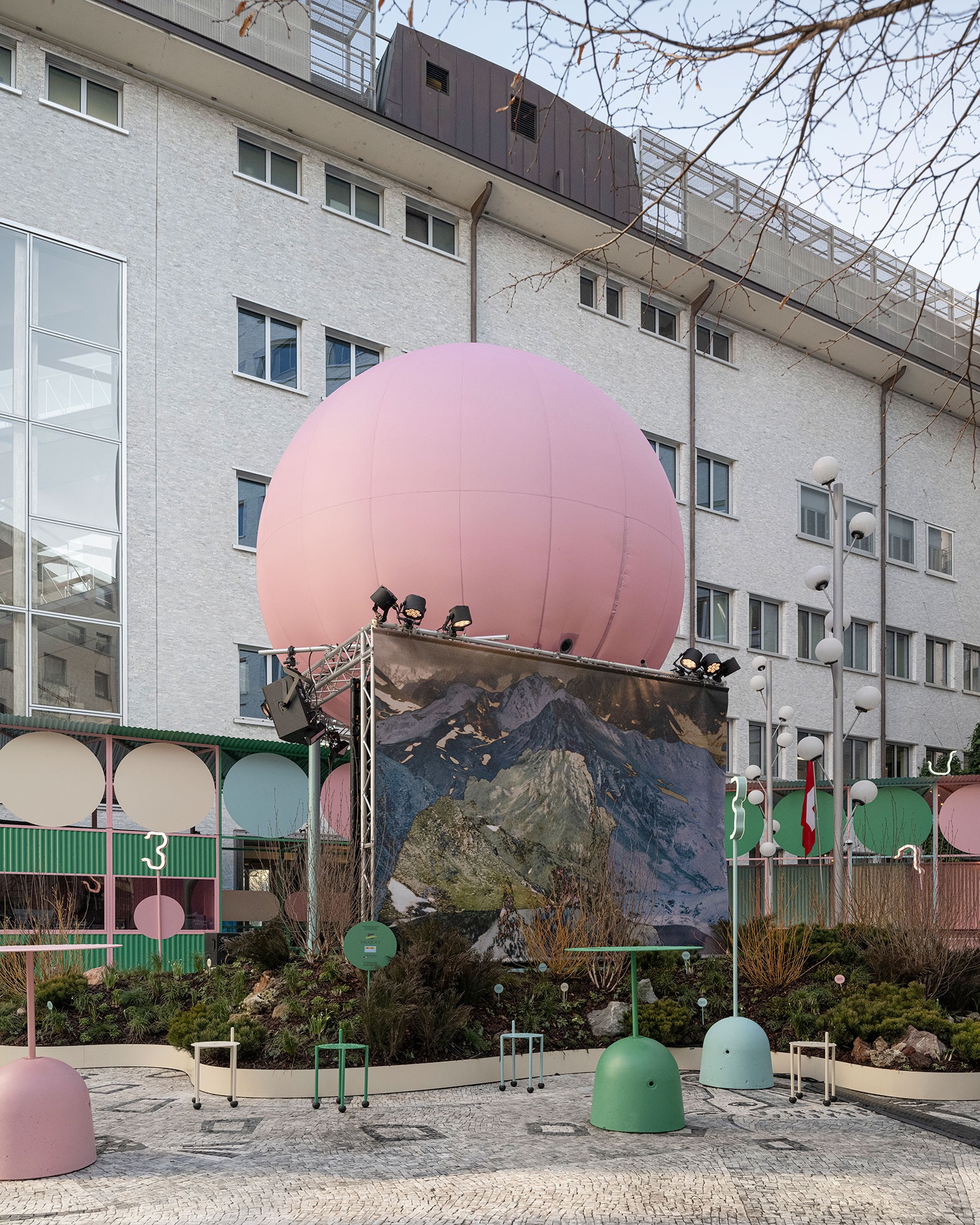 "Flora Alpina" by BUREAU. Photograph by Dylan Perrenoud.