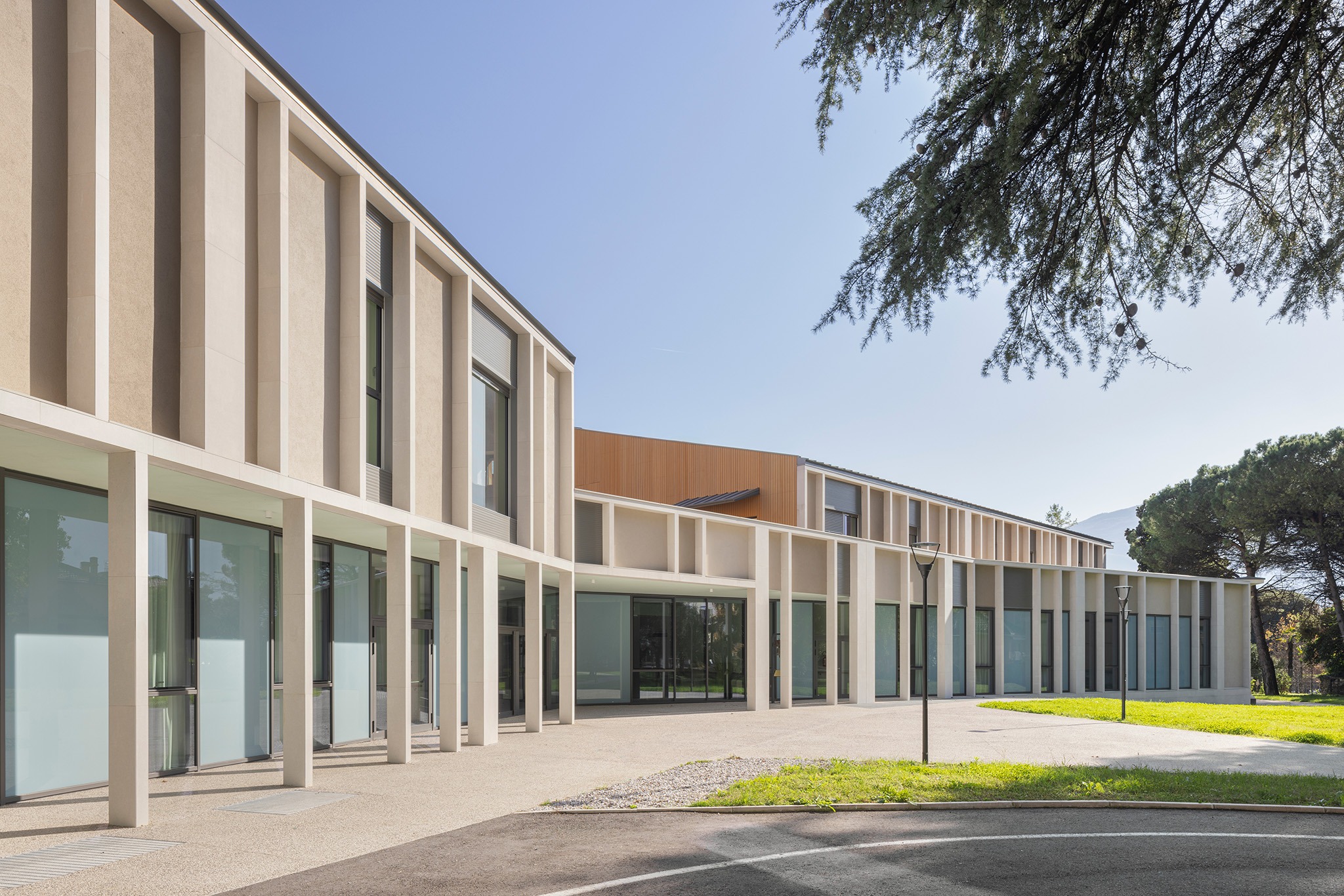 Residential Care Community “The Welcoming Citadel” by Cino Zucchi Architetti. Photograph by Davide Galli.