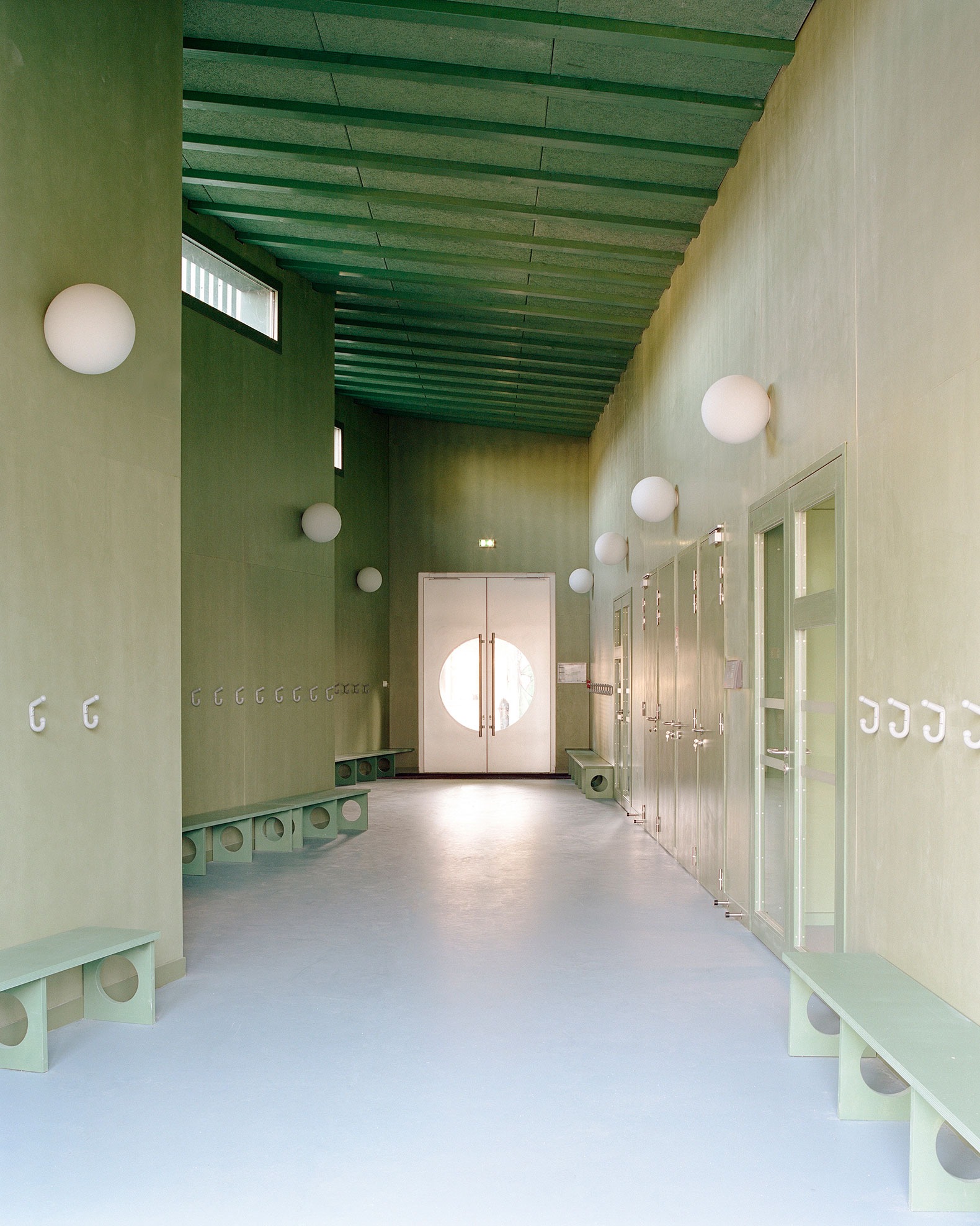 Escuela Primaria de Nanteuil por Boman. Fotografía por Antoine Séguin. 