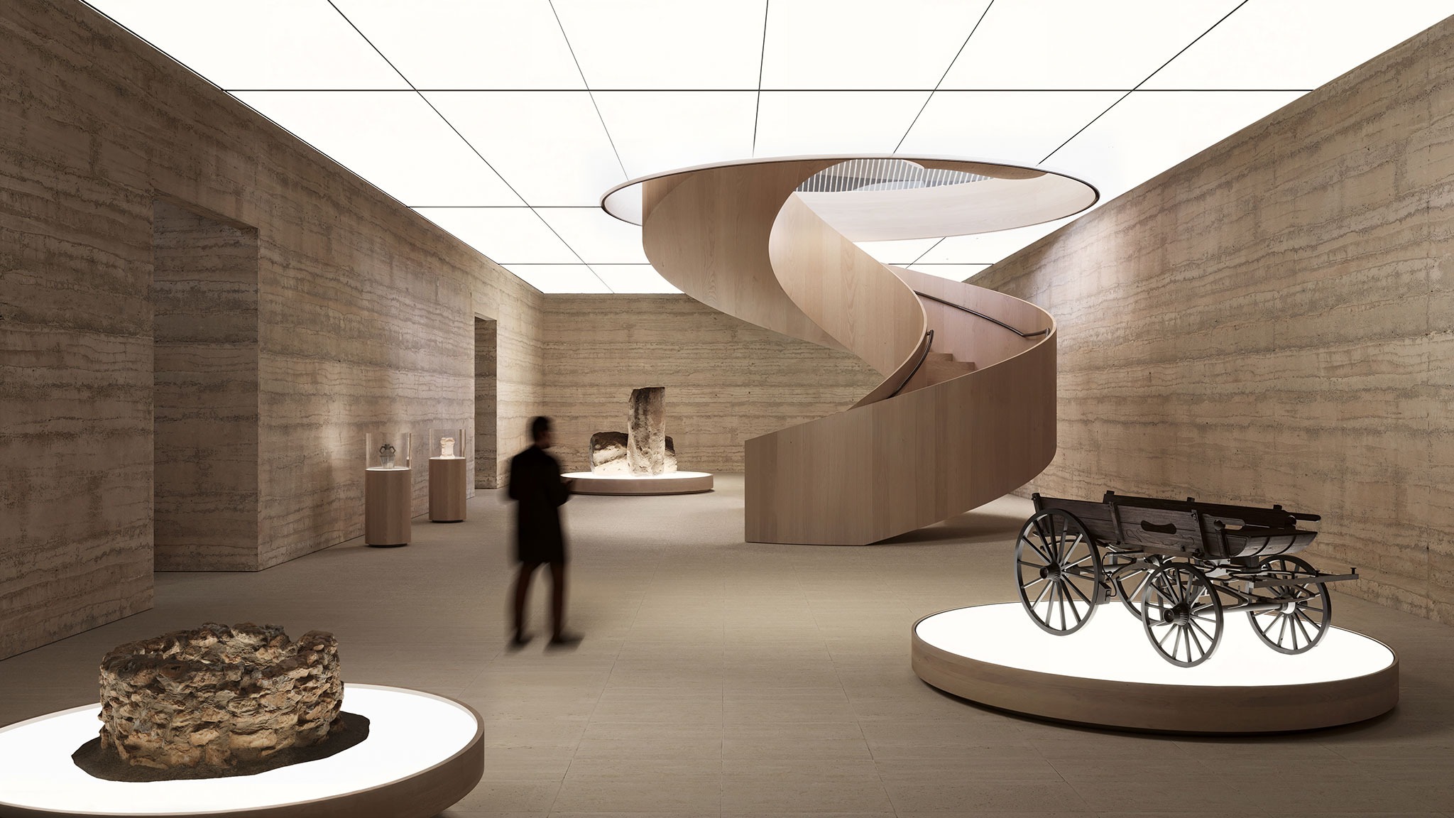 Depósito de Patrimonio Cultural por Peter Pichler Architecture. Visualización cortesía de Peter Pichler Architecture.  