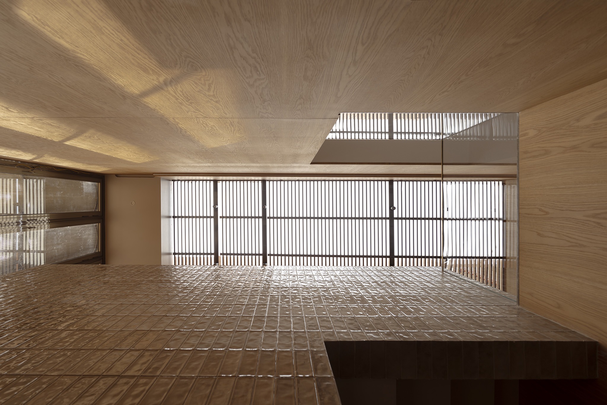 "Fluted Volume" by Studio UF+O. Photograph by Vivek Eadara.