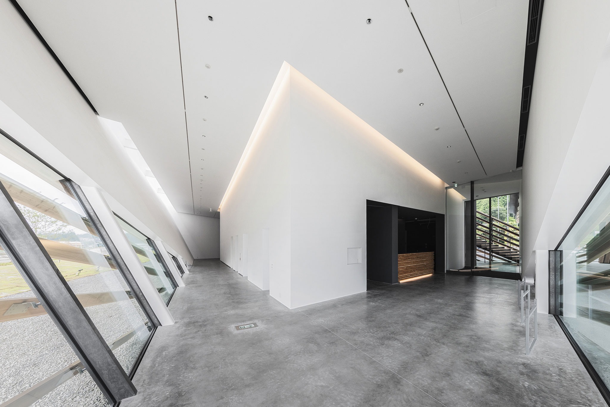 Absorbing perspective. Minamisanriku 311 Memorial by Kengo Kuma