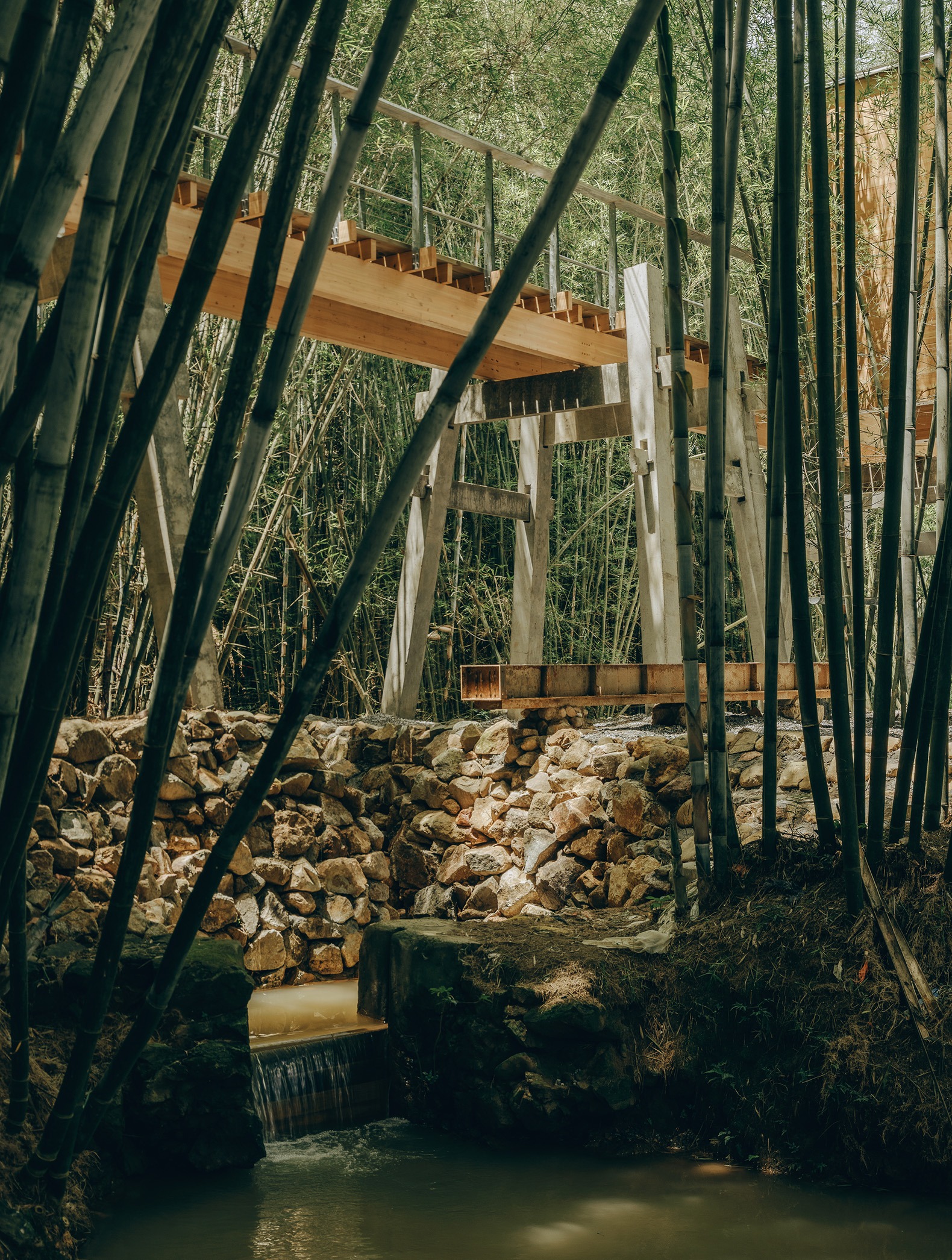 Huizhou Vernacular Historic Bridges Micro-Museum by LUO studio. Photograph by Zhu Yumeng.