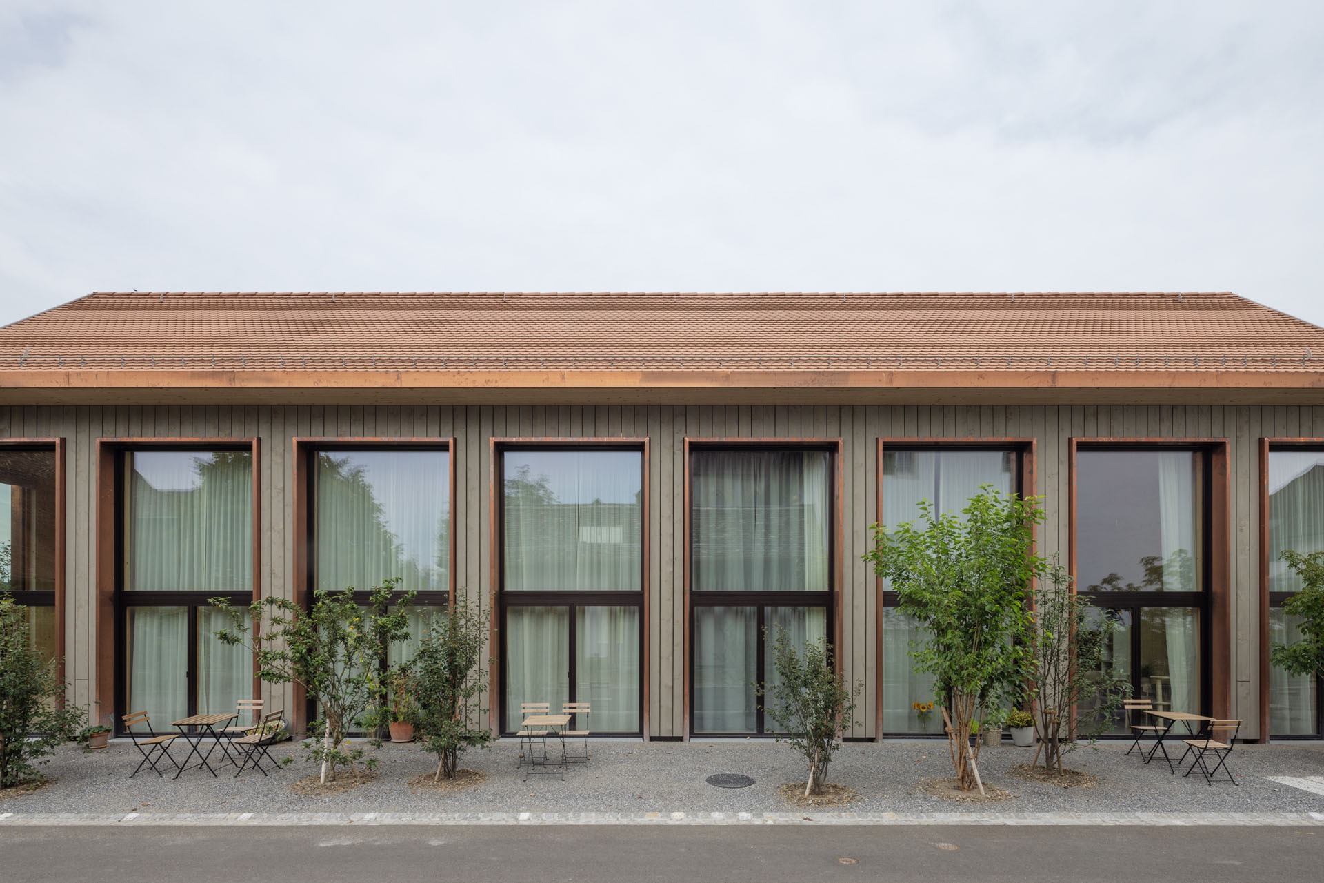Casas pequeñas Kappel am Albis por Atelier Kempe Thill. Fotografía por Ulrich Schwarz.