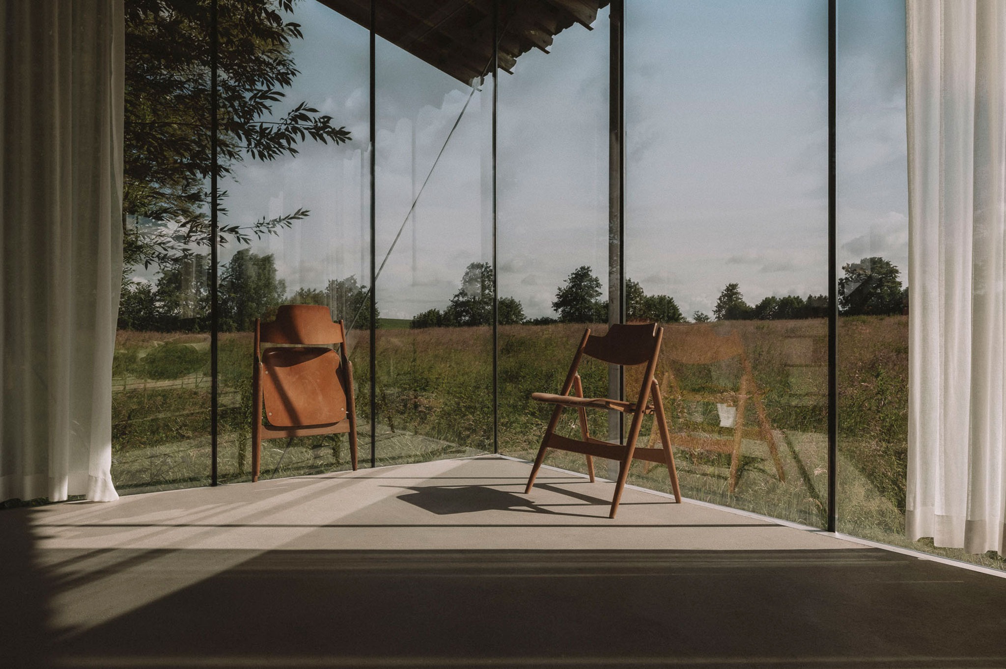 Holiday house Hof Ahmen by Atelier Sunder-Plassmann. Photograph by Clemens Poloczek.