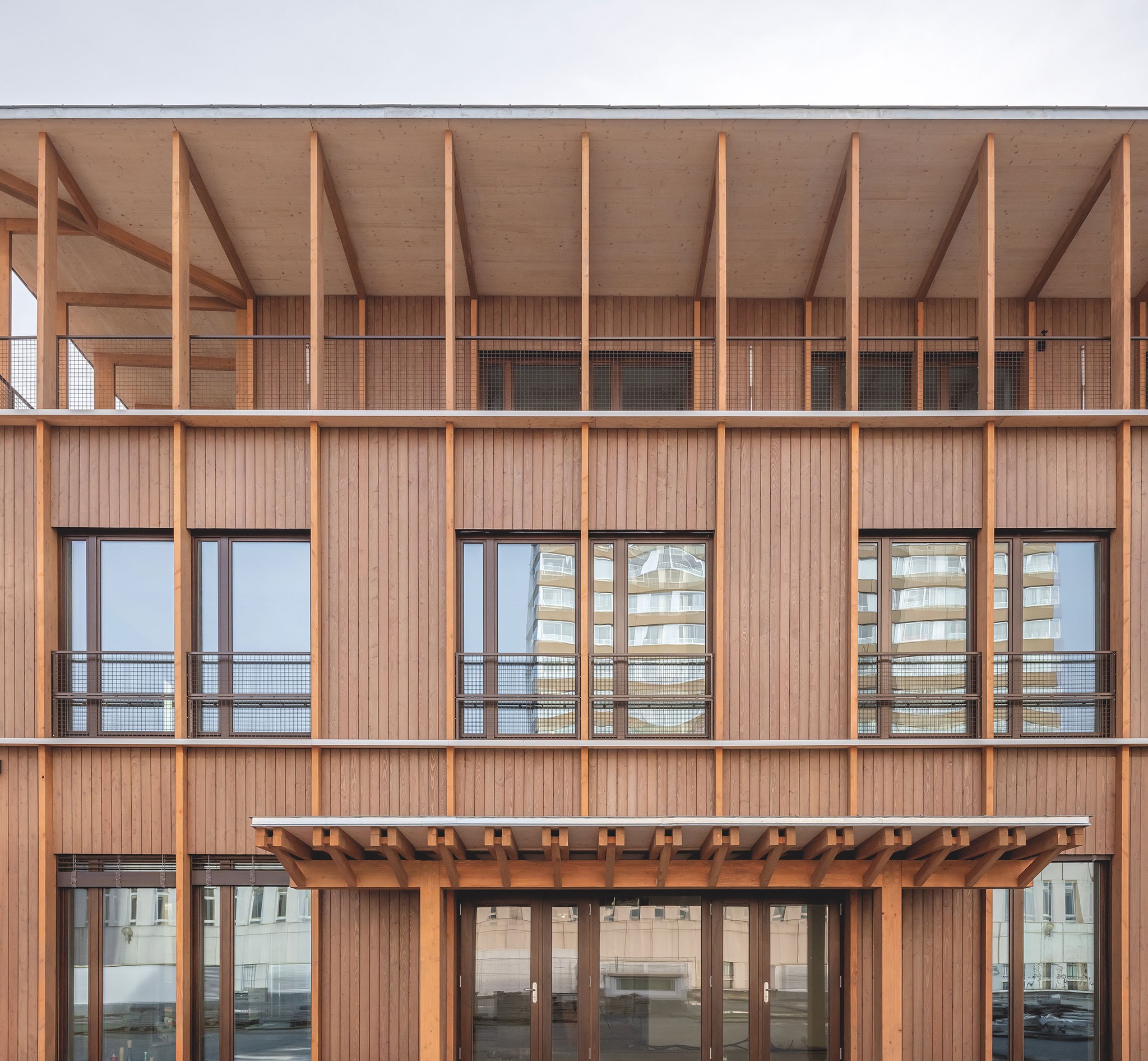 Keller Pavilion by nunc architectes. Photograph by Luc Boegly 
