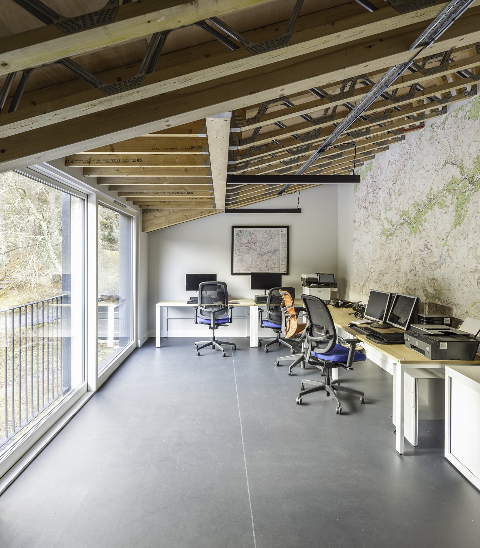 Centro Rescate Montaña Braemar por Moxon Architects. Fotografía por Moxon Architects.