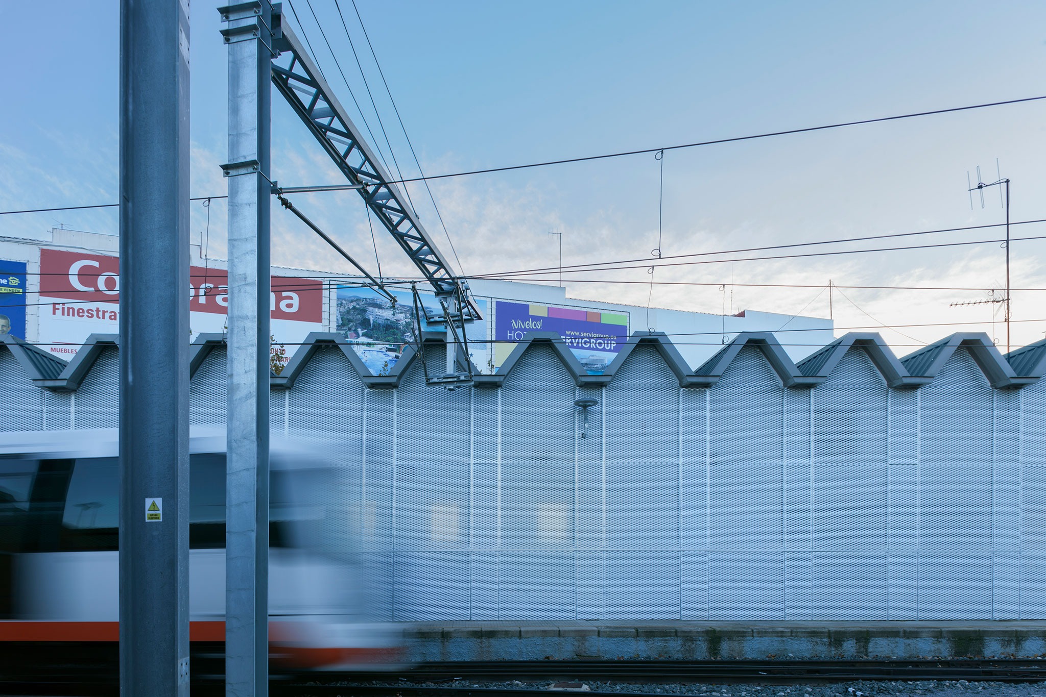Benidorm Station by Hulot. Photograph by Milena Villalba. 