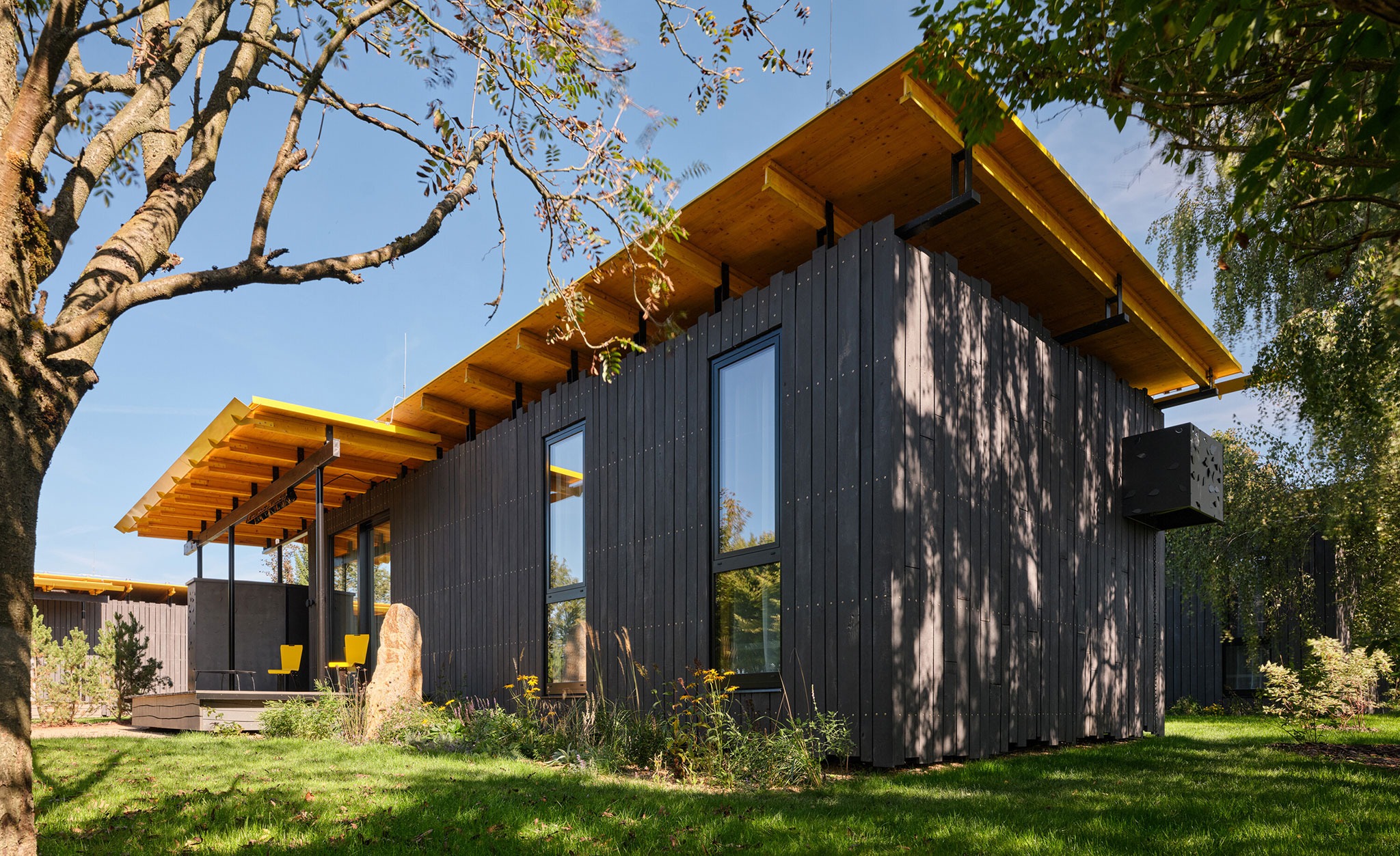 Bee house por Zlesart. Fotografía por Boysplaynice.