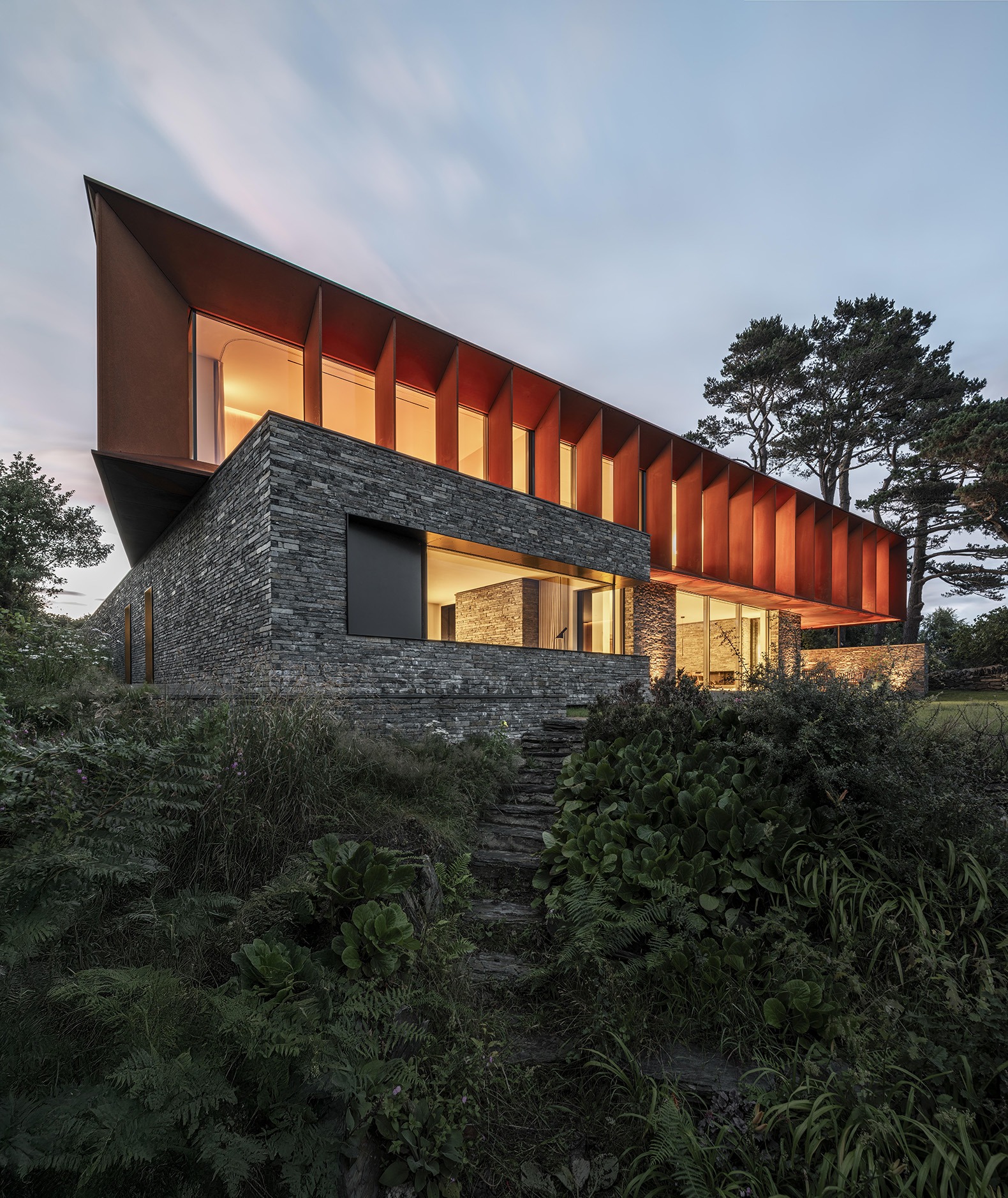 Porthmadog House by Ström Architects. Photograph by James Silverman.