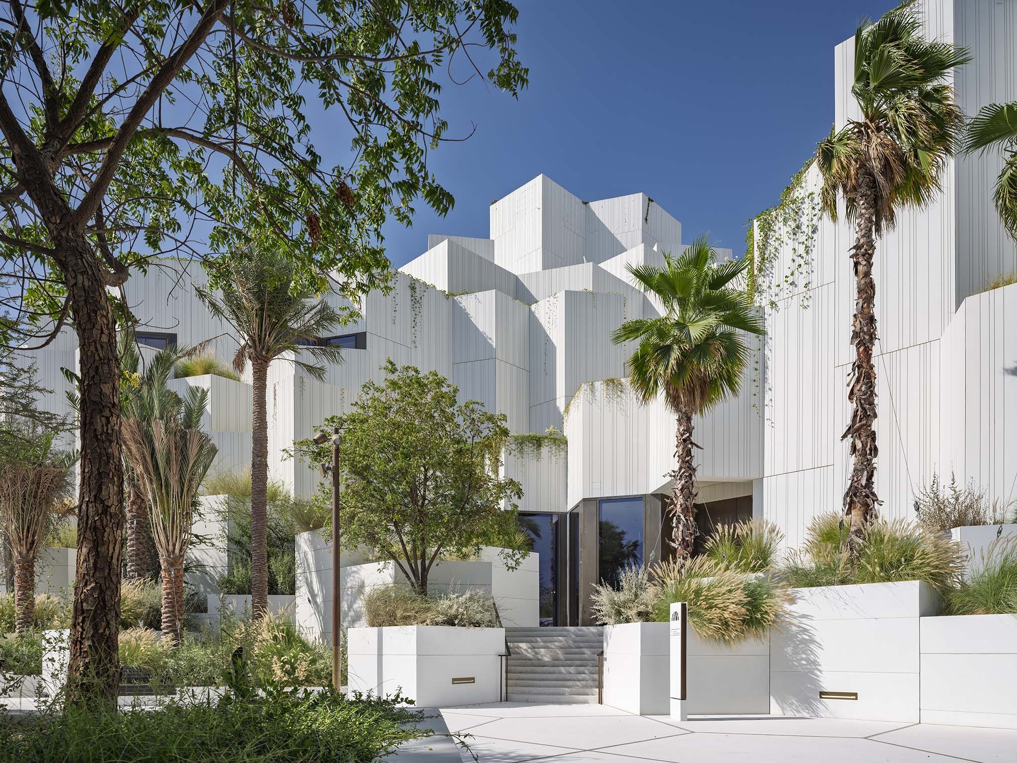 Museo de Historia Natural de Abu Dabi por Mecanoo. Fotografía por Ossip Architectuurfotografie.