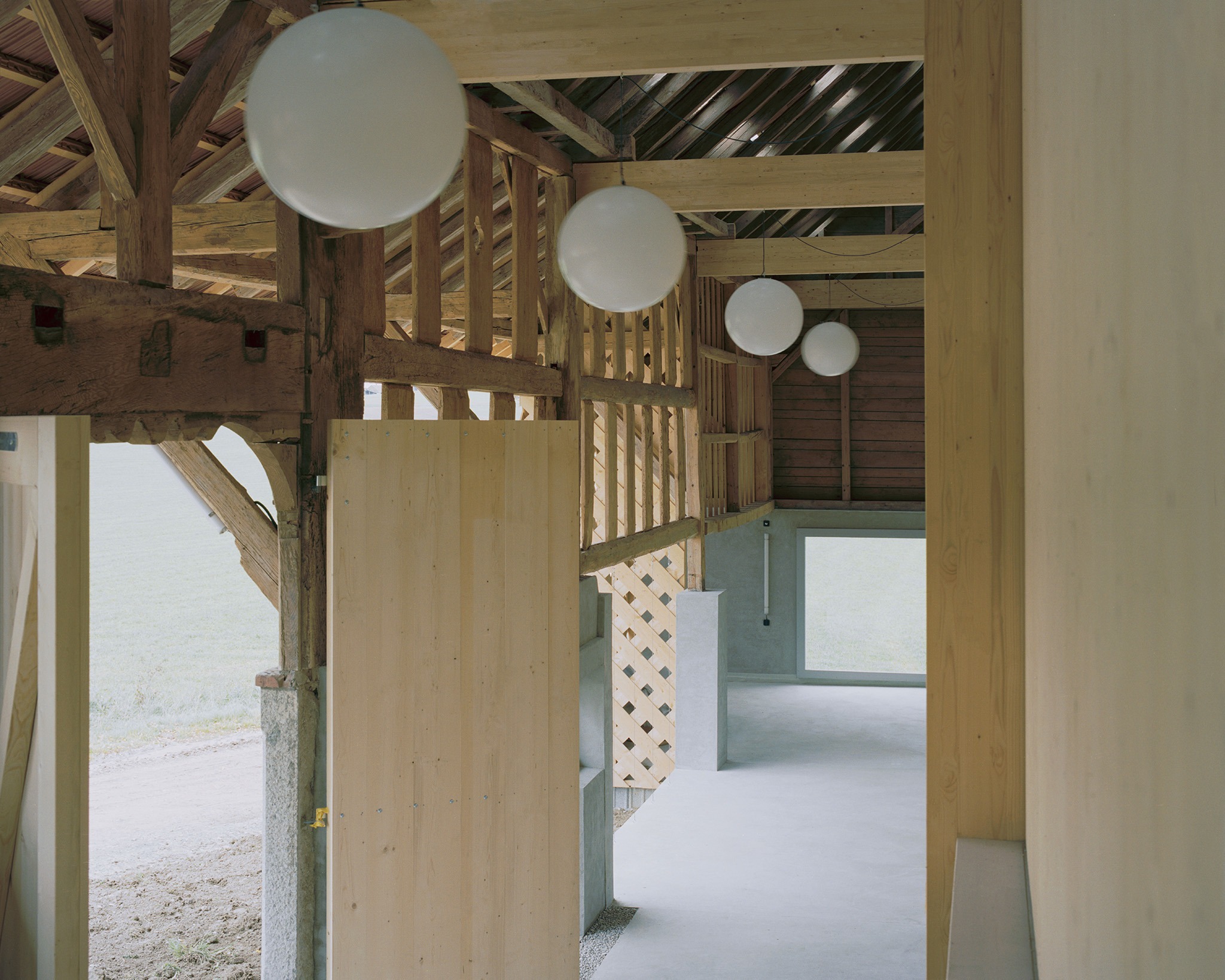The Inverted Farm by Bard Yersin Architectes. Photograph by Willem Pab.