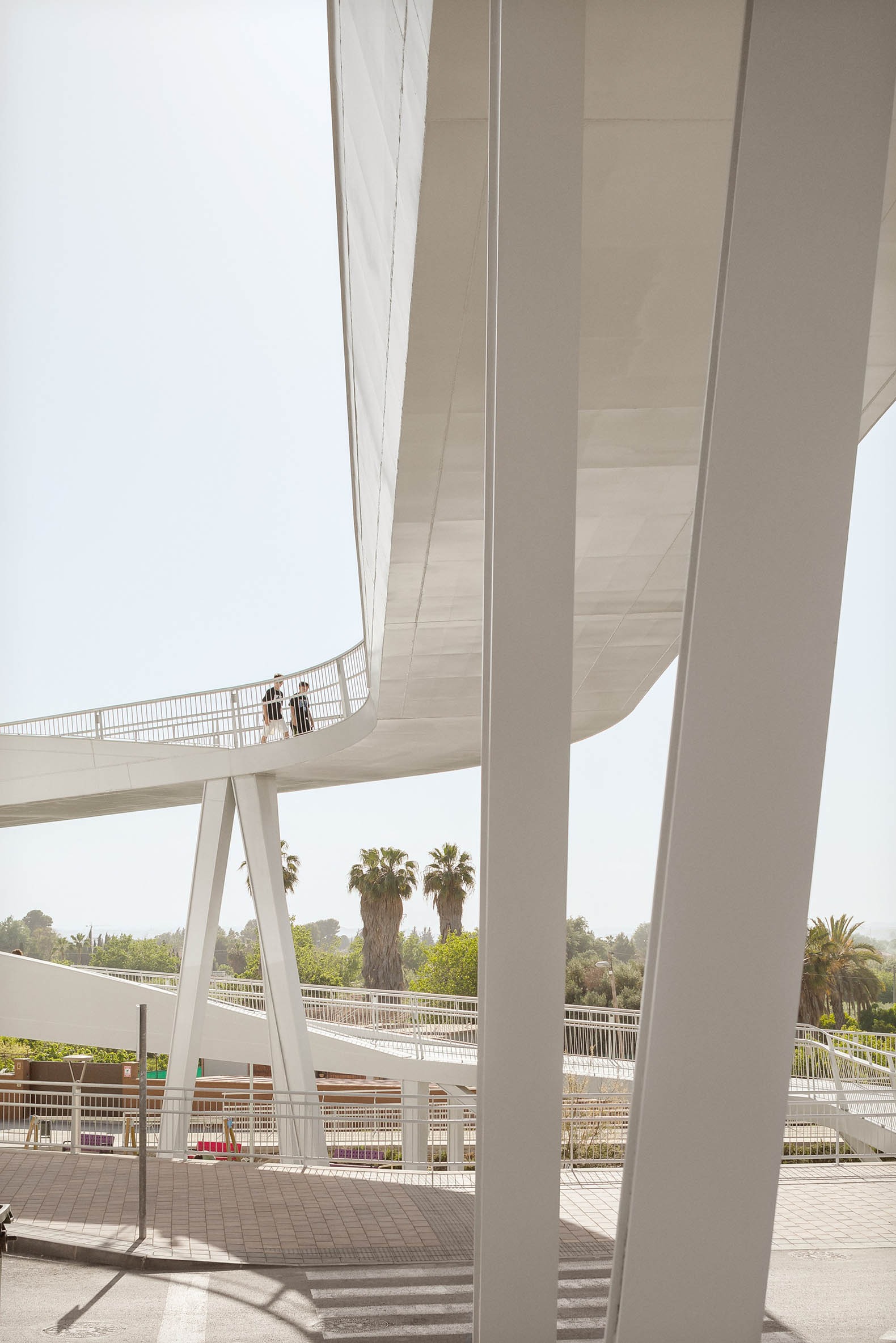 Molina de Segura footbridge by FVAI. Photography by Milena Villalba