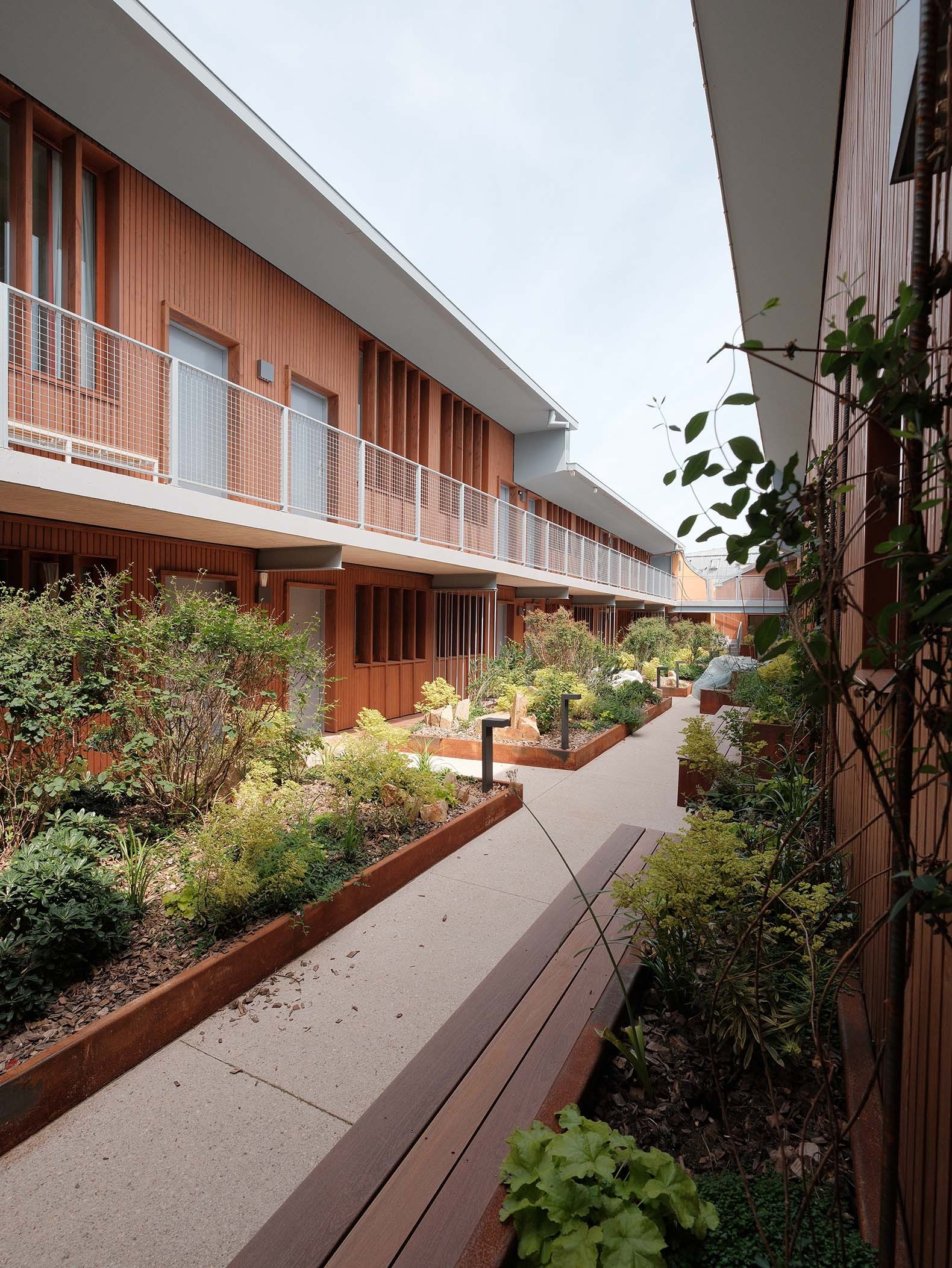 Pavée Street by MARS Architectes. Photograph by Raphael Renard.