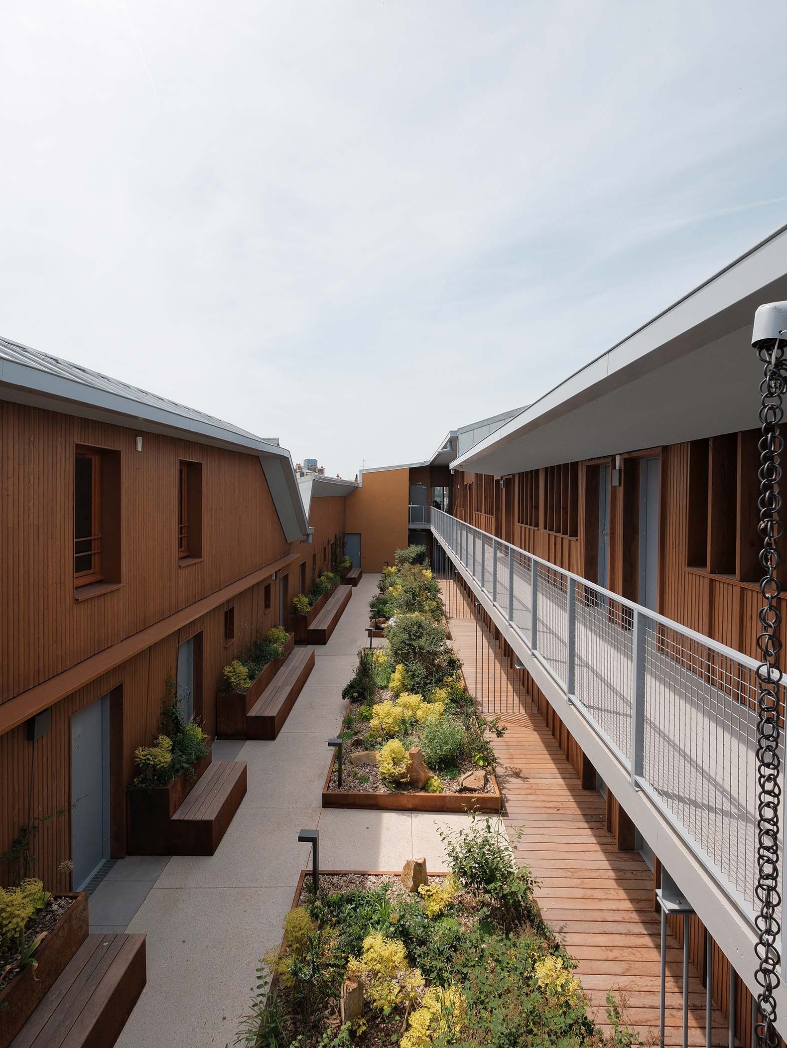 Pavée Street by MARS Architectes. Photograph by Raphael Renard.