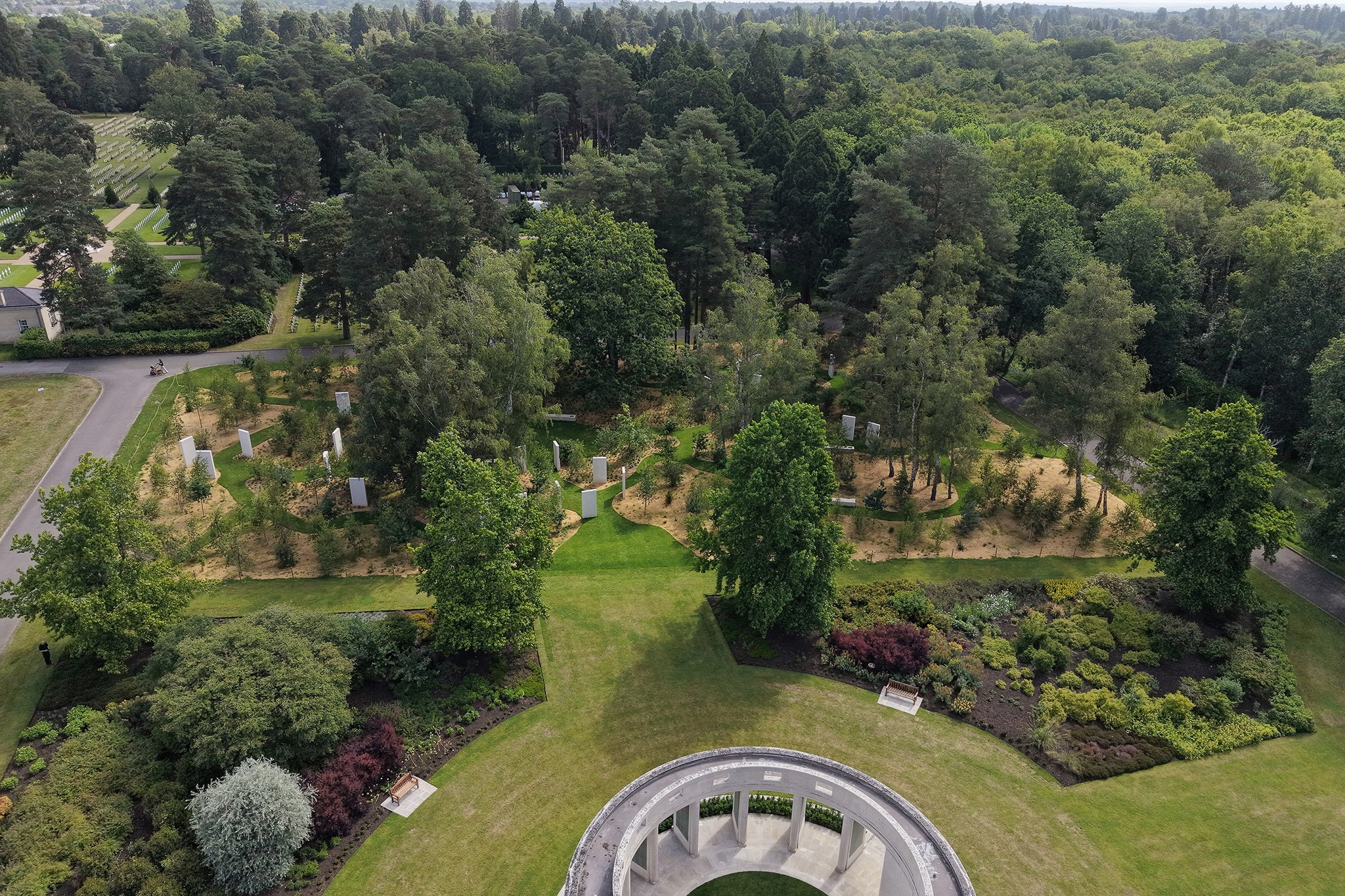 Brookwood Cemetery Memorial by Studio Wignall & Moore. Photograph by Agnese Sanvito.