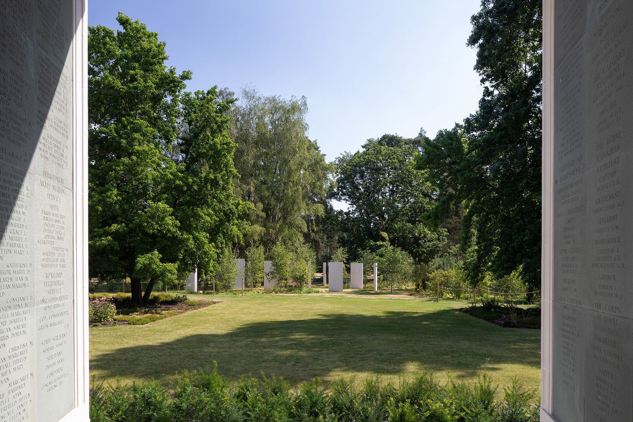 Brookwood Cemetery Memorial by Studio Wignall & Moore. Photograph by Agnese Sanvito.