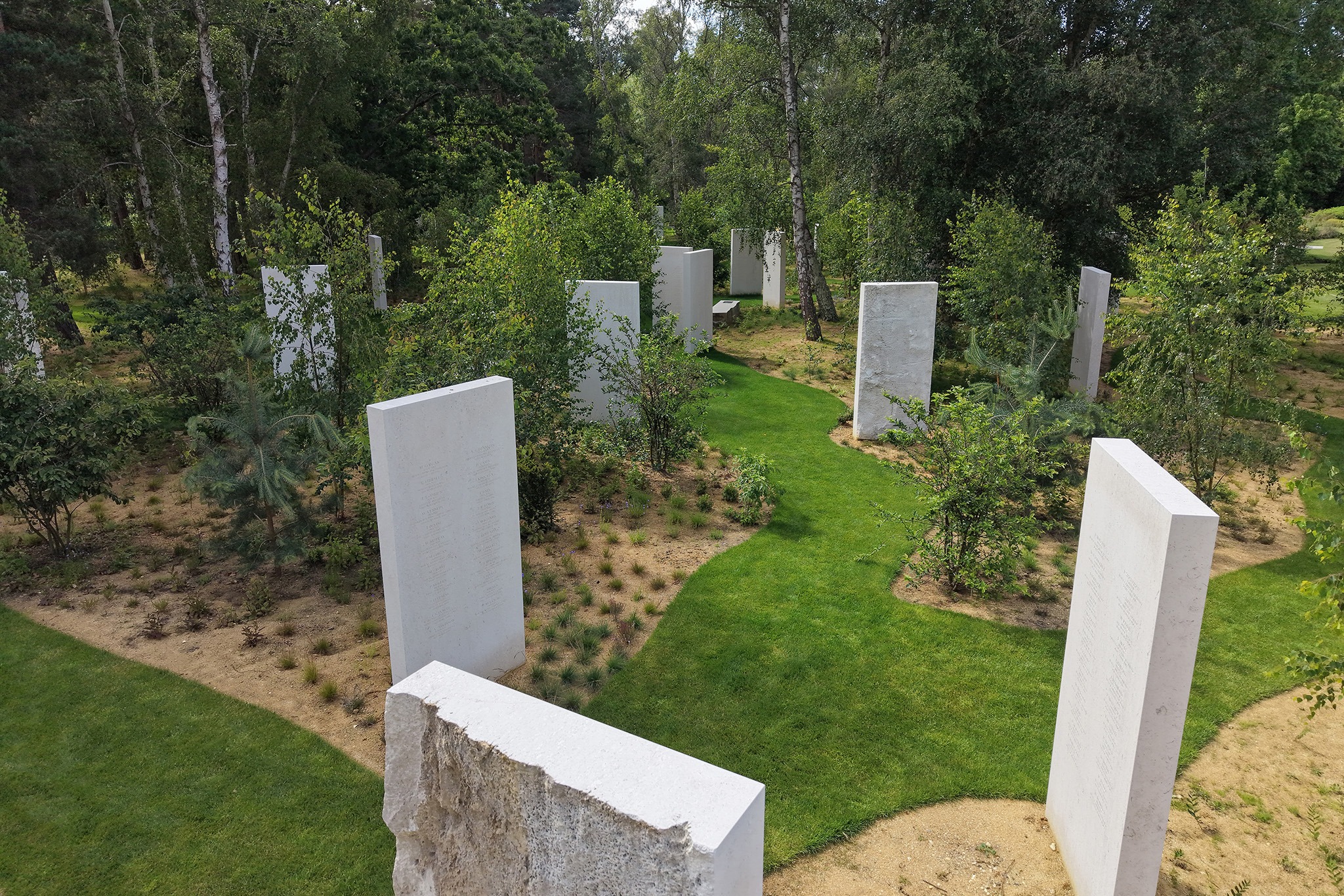 Brookwood Cemetery Memorial by Studio Wignall & Moore. Photograph by Agnese Sanvito.