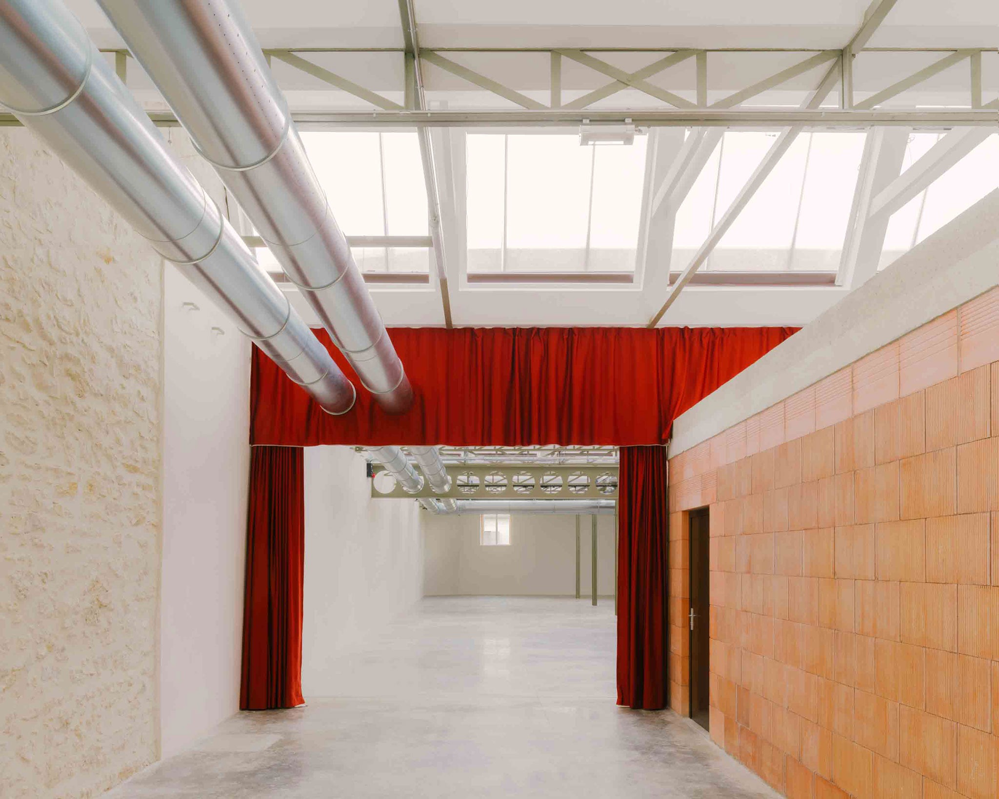 Bernie Hall, Centro de artes digitales. Fotografía de Maxime Verret.