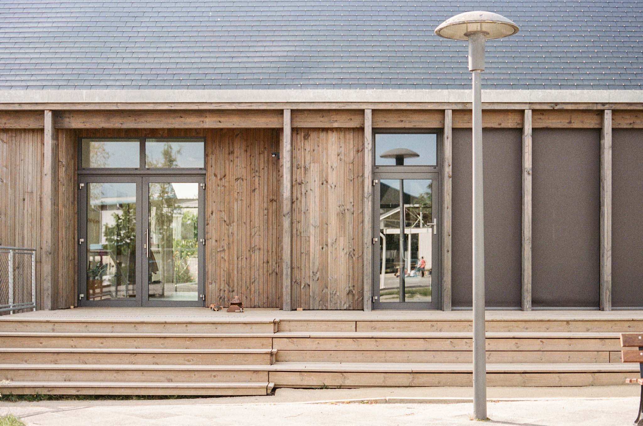 La Madeleine After-School Care Service by Fréquence Architecture. Photograph by Fréquence.