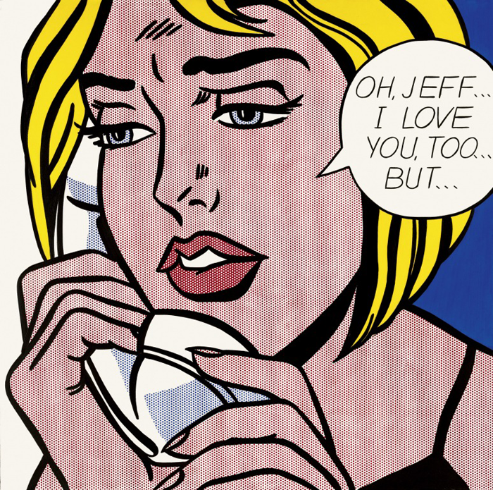 アート・デザイン・音楽 Roy Lichtenstein A Retrospective Roy Lichtenstein: A Retrospective — Fold Four, Inc.