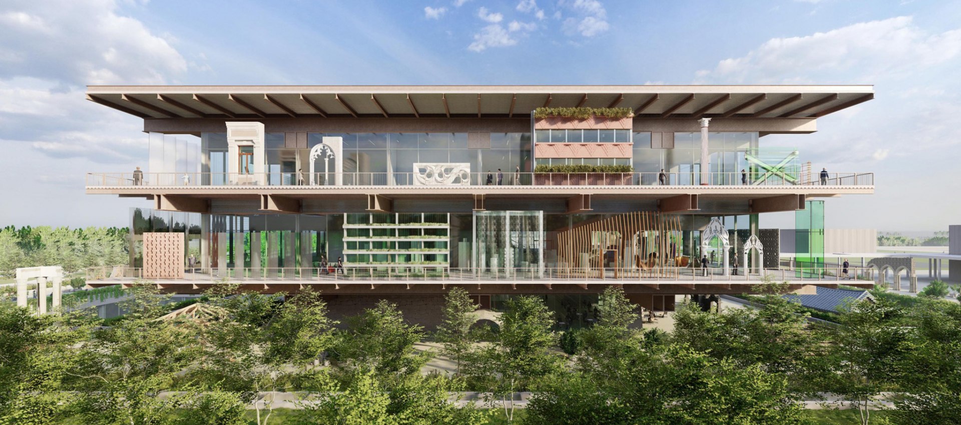 Architecture in the Age of Collapse. AZPML + UKST won Korean