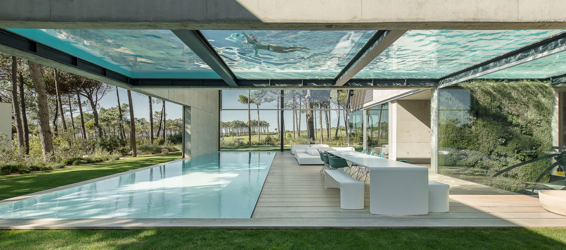 Pool Above Swimming Pool The Wall House By Guedes Cruz Arquitectos The Strength Of Architecture From 1998 Pool Above Swimming Pool The Wall House By Guedes Cruz Arquitectos The Strength Of Architecture From 1998