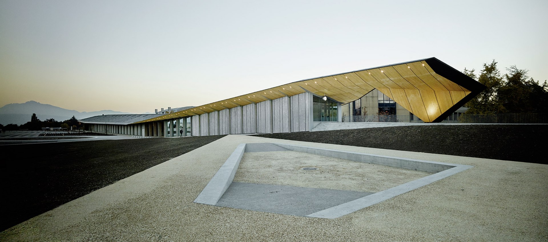Under One Roof Project For The Epfl Artlab By Kengo Kuma The Strength Of Architecture From 1998