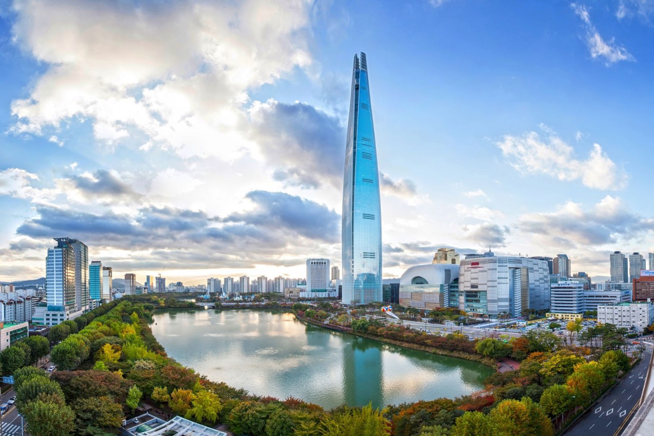 La Torre Lotte World de Seúl se convierte en la 5ª torre más alta del mundo  | Sobre Arquitectura y más | Desde 1998