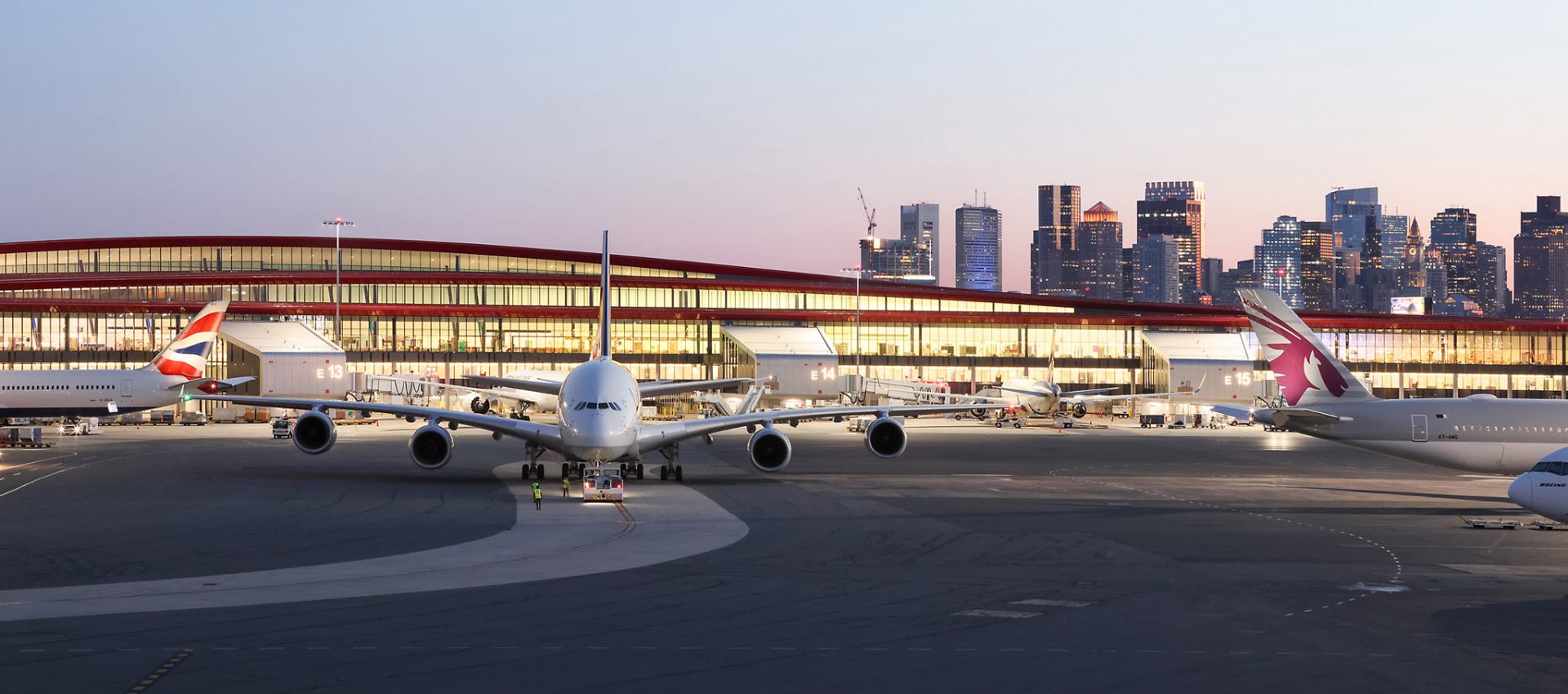 luis vidal + architects and complete the new Boston Logan