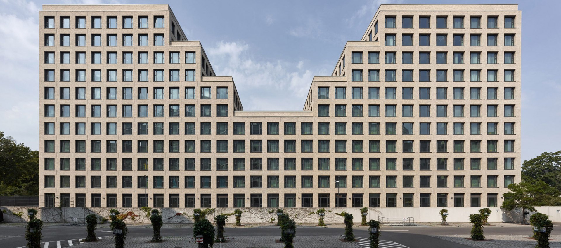 Twinning with a building by the architect Jürgen Sawade. Werdauer