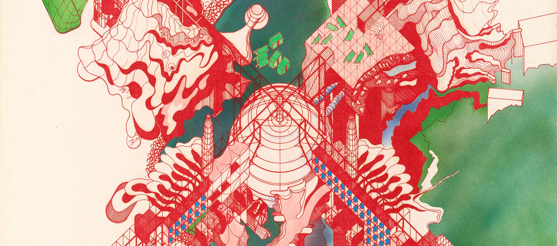 "Peter Cook: Retrospective" at The Museum for Architectural Drawing