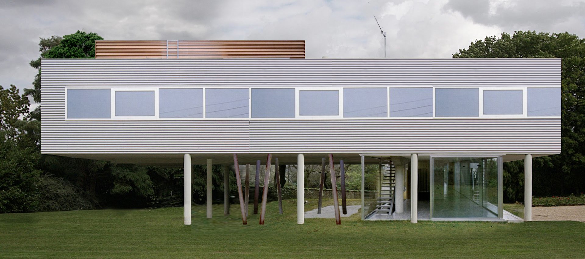 Villa Savoye and Villa Dall'Ava | METALOCUS