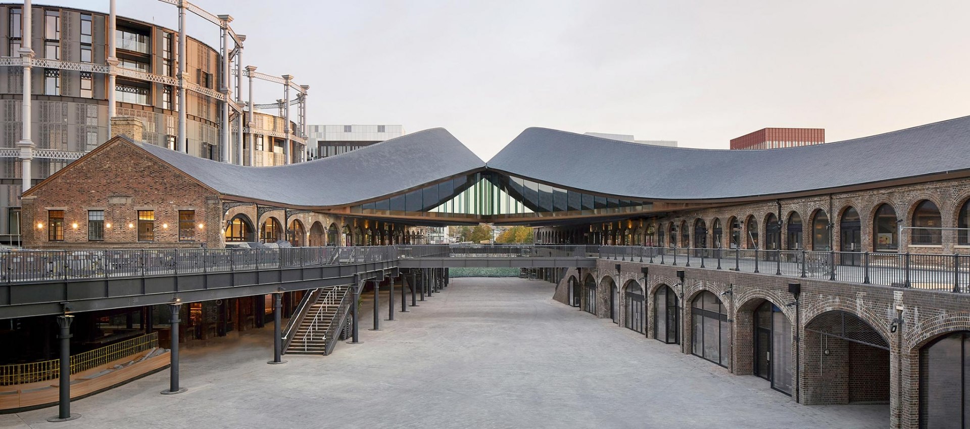Coal Drops Yard in King’s Cross, by Heatherwick Studio opens to the