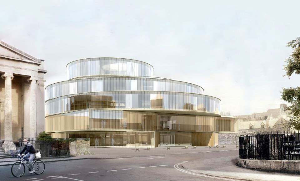 Oxford University. Blavatnik School of Government by Herzog & de Meuron The Strength of