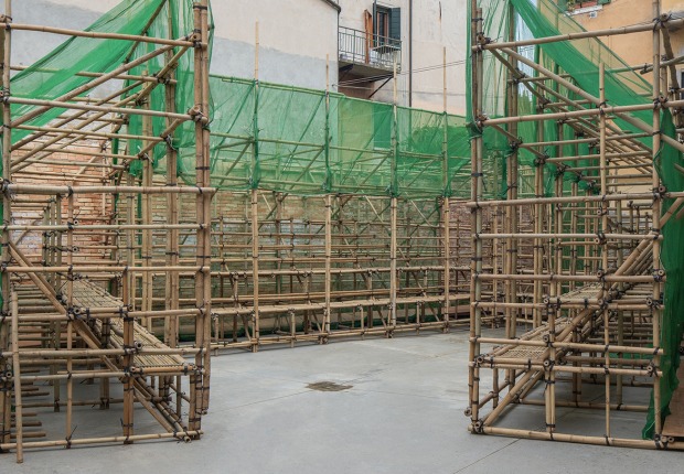 Projecting Future Heritage: A Hong Kong Archive. Exhibition at the Biennale di Venezia. Photograph by Oliver Yin Law