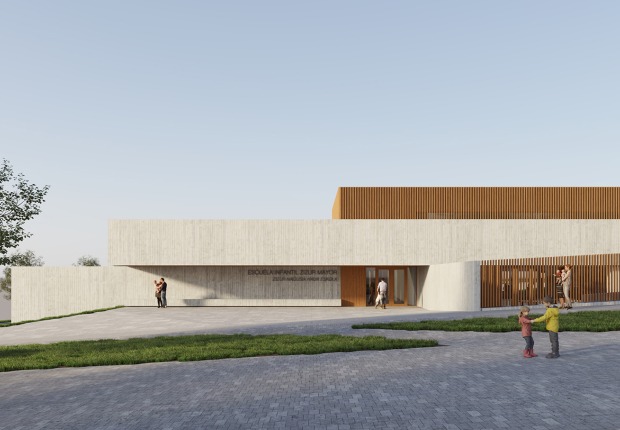 Nursery School by Orbaiceta Aldaba Arquitectos + Larraz Arquitectos