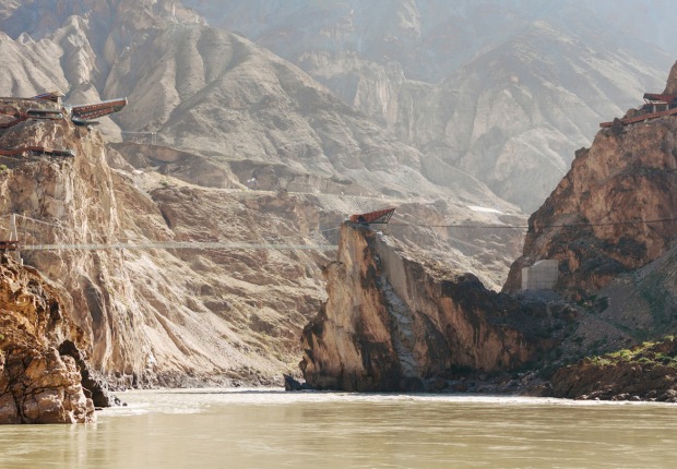 Área escénica del Cañón 72 del río Nujiang por Archermit. Fotografía por Arch-Exist