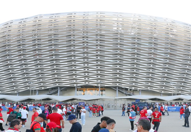 Estadio Príncipe Moulay Abdellah por Populous. Fotografía cortesía por Populous