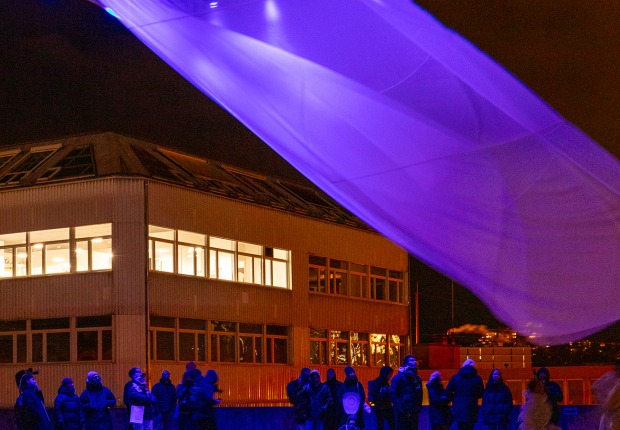 "Medusa" by Collectif Xenia, Gauthier Füllemann and Denis Sermaxhaj. Photograph by Pierre Marmy 