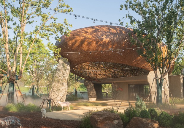 A spatial narrative woven into the landscape. LuxeIsland Farm by Various Associates