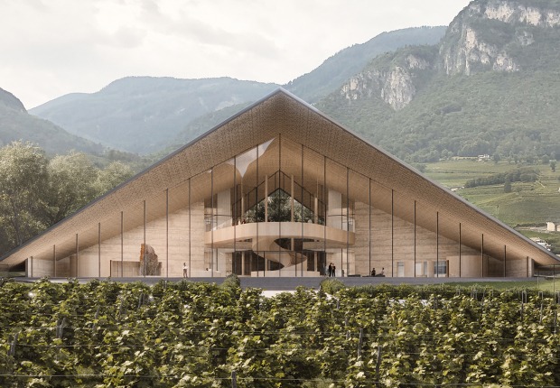 Museum Depot by Peter Pichler Architecture. Rendering courtesy of Peter Pichler Architecture