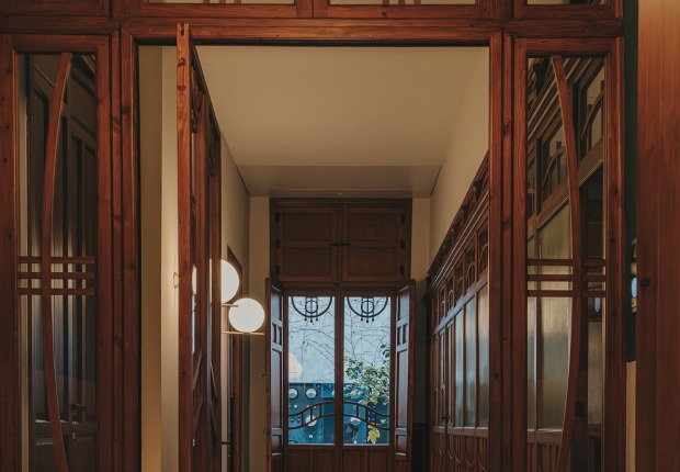 Restoration and interior renovation of a historic building for offices by ARN / Architects. Photograph by Oleh Kardash