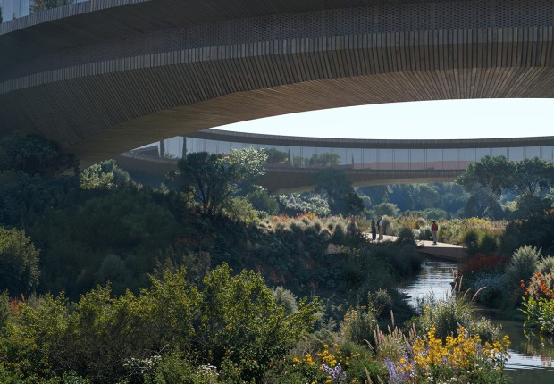 «The Ring and Greenhouse» por Snøhetta. Visualización por Proloog