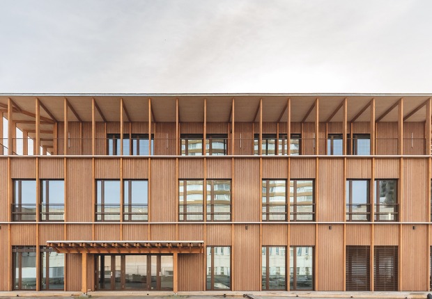 Keller Pavilion by nunc architectes. Photograph by Luc Boegly 