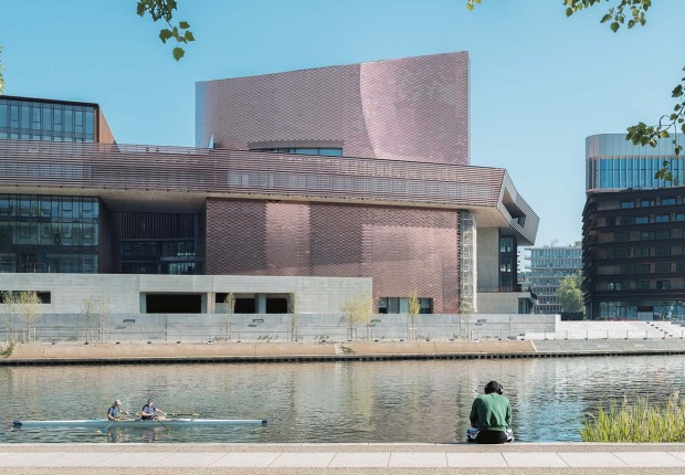 Le Large – Pointe des Arts Art Center – Seguin Island by RCR Arquitectes + CALQ Architects. Photograph by Nicolas Trouillard