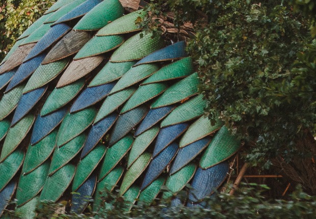 The Pangolin Shield by Studio Saar + Atelier One. Photograph by Taran Wilku
