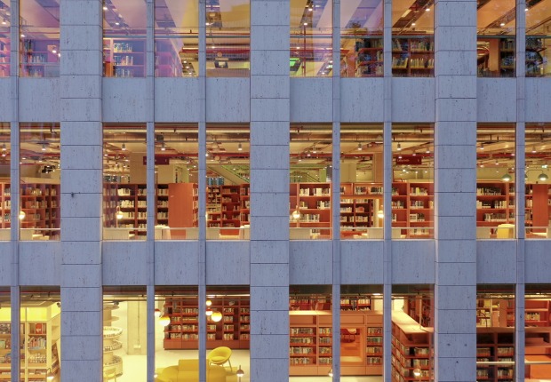 La Biblioteca Central de Essen por MVRDV. Fotografía por Jannes Linders